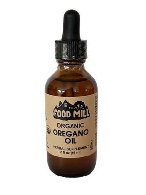 The Food Mill, Organic Oregano Oil 80% Liquid Extract The Food Mill, Organic Oregano Oil 80% Liquid Extract