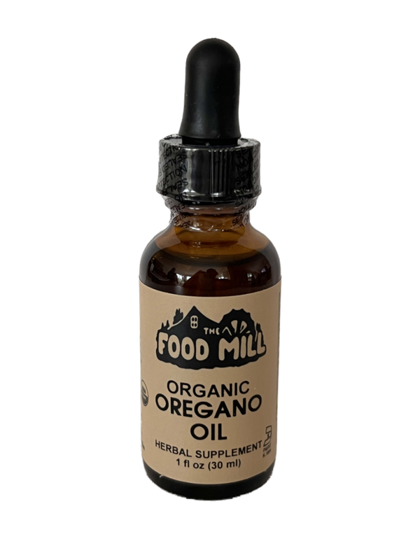 The Food Mill, Organic Oregano Oil 80% Liquid Extract