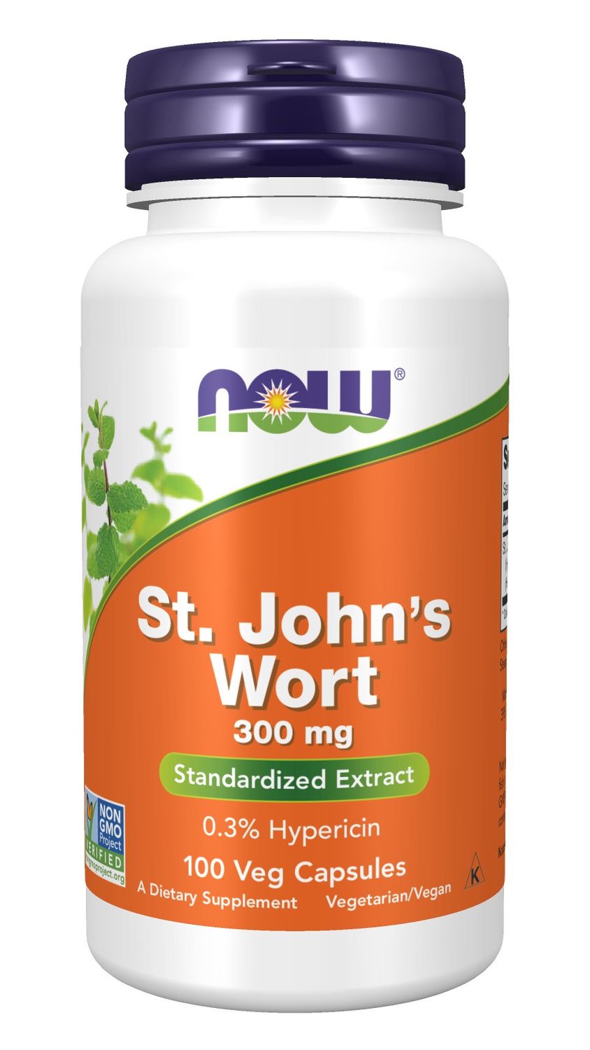 Now Supplements , St. John&#39;s Wort 300 Mg - Veg Capsules