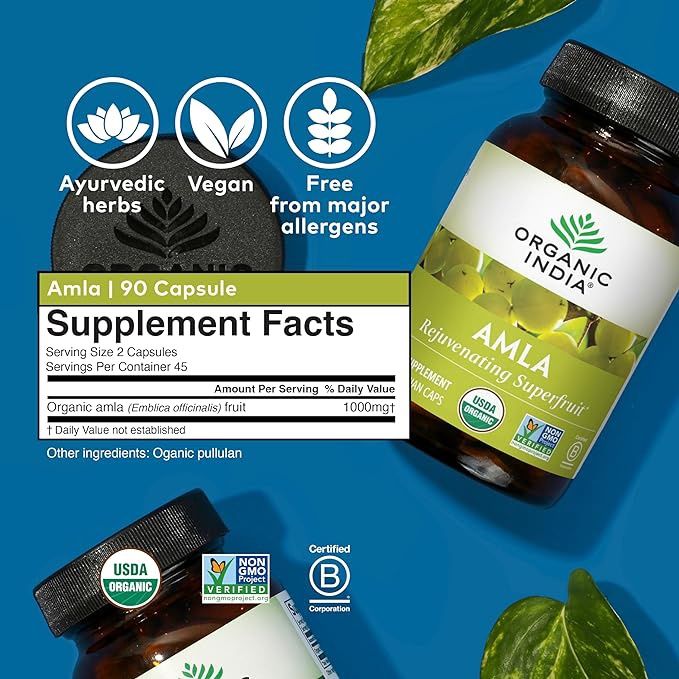 Organic India, Amla Rejuvenating Superfruit
