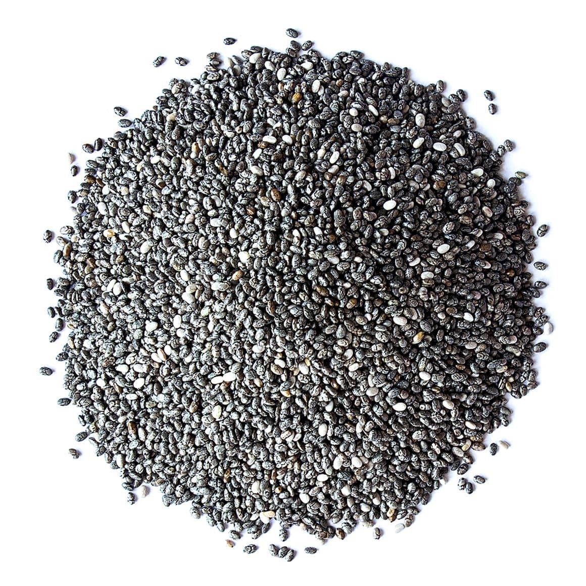 Black Chia Seeds Organic (Sold In Bulk)