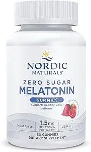 Nordic Naturals, Zero Sugar Melatonin Gummies, 1.5 Mg, 60 Gummies