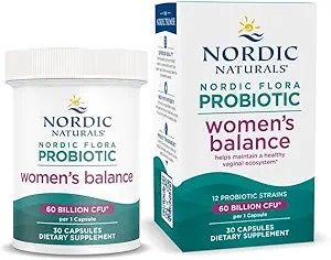 Nordic Naturals, Nordic Flora Probiotic, Women's Balance, 30 Caps