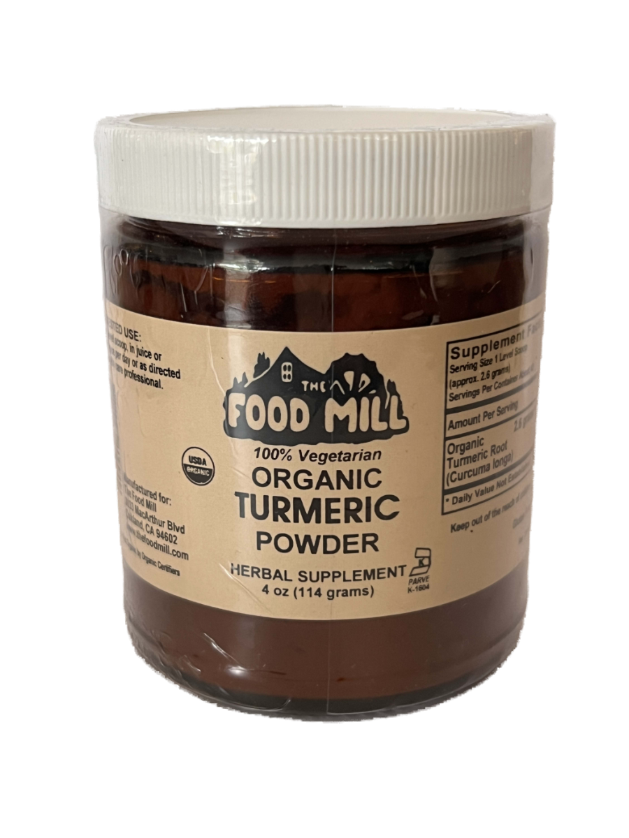 The Food Mill, Organic Turmeric Root Powder