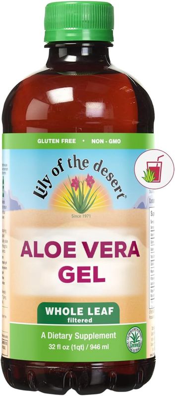 Lily Of The Desert , Aloe Vera Gel, Whole Leaf Filtered, 32 Fl Oz (946 Ml)