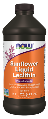 Now, Sunflower Liquid Lecithin 16Fl Oz