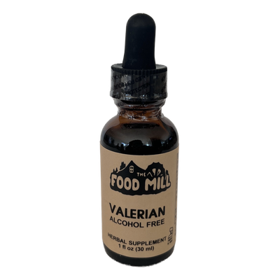 The Food Mill, Valerian Liquid Extract Alcohol Free The Food Mill, Valerian Liquid Extract Alcohol Free