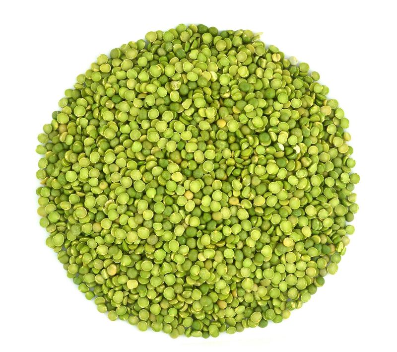 Green Peas Split- Organic (Sold In Bulk)