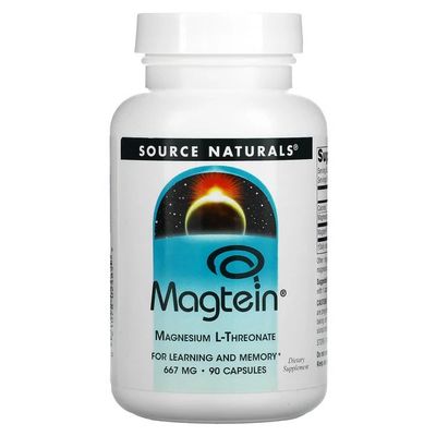 Source Naturals, Magtein, 90 Caps