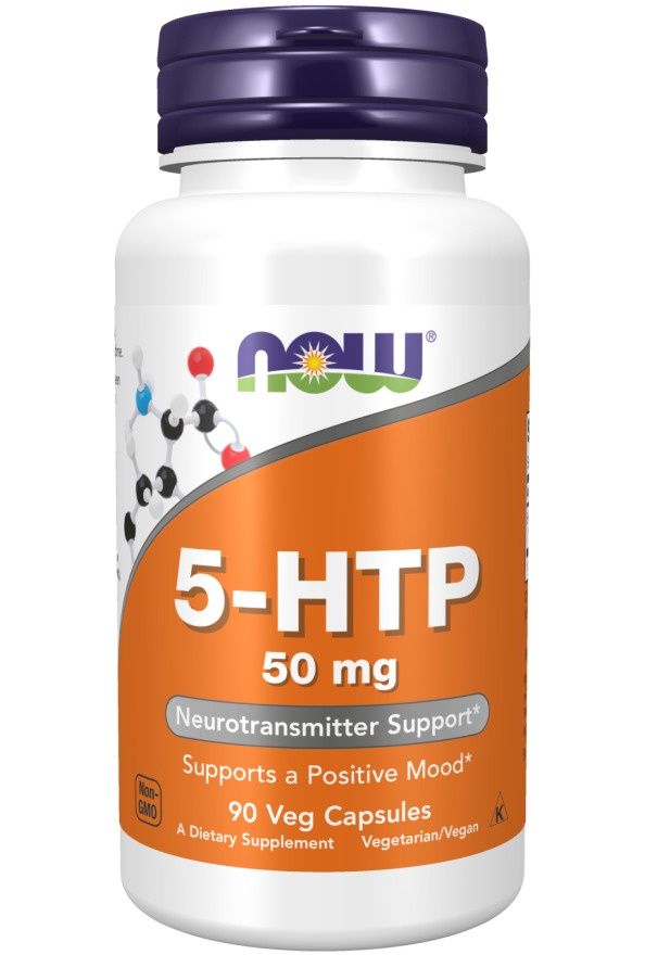Now, 5-Htp, 50 Mg, 90 Veg Caps