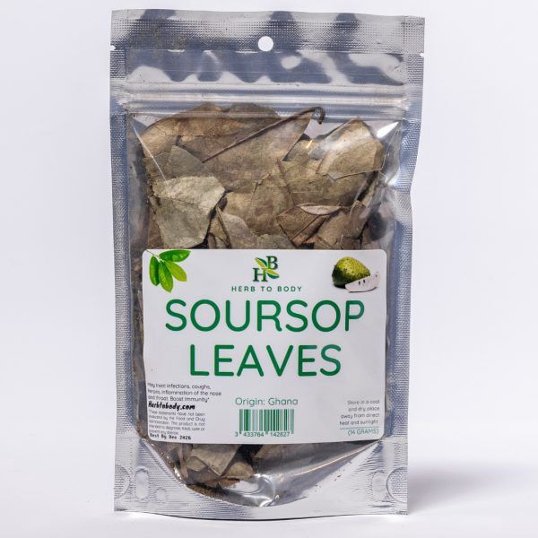 Herb To Body, Soursop Leaves, 14 Grams
