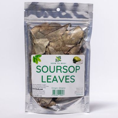 Herb To Body, Soursop Leaves, 14 Grams Herb To Body, Soursop Leaves, 14 Grams