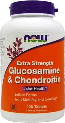 Now Supplements, Extra Strength Glucosamine & Chondroiton 120 Tabs
