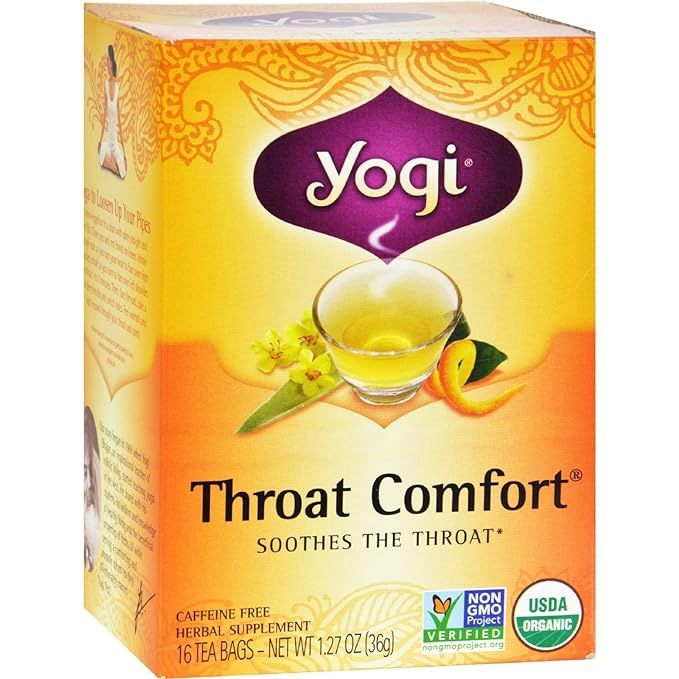 YOGI TEA , Throat Comfort
