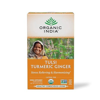 ORGANIC INDIA , Tulsi Tea, Turmeric Ginger ORGANIC INDIA , Tulsi Tea, Turmeric Ginger