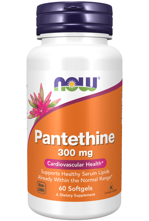 Now, Pantethine 300mg 60 softgels