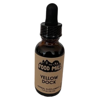 The Food Mill, Yellow Dock Liquid Extract The Food Mill, Yellow Dock Liquid Extract