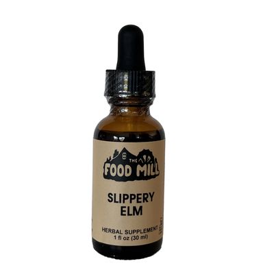 The Food Mill, Slippery Elm Liquid Extract The Food Mill, Slippery Elm Liquid Extract
