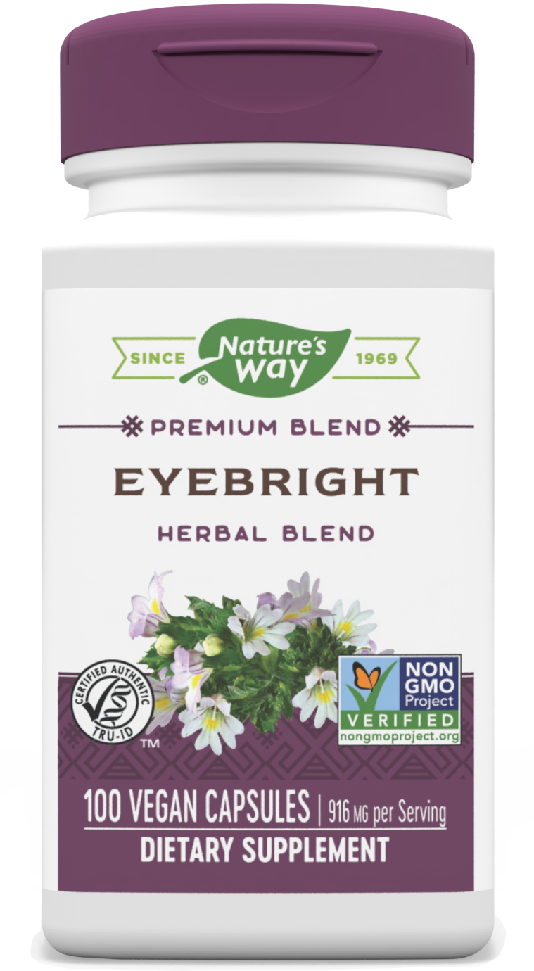Natures Way , Eyebright Blend / 100 Veg Capsules, CAPSULE: 100 vegan capsules
