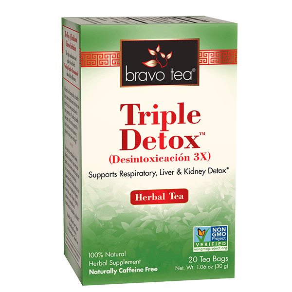 BRAVO TEA , Triple Detox Tea, BAG: 20