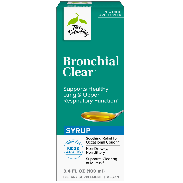 Terry Naturally , Bronchial Clear Liquid, Size: 3.4 oz