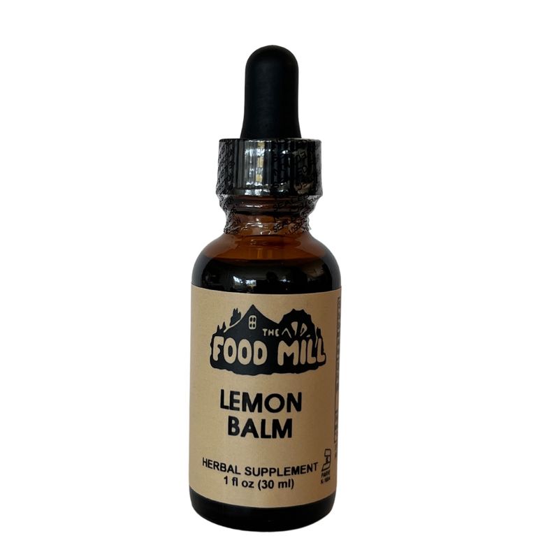 The Food Mill, Lemon Balm  Liquid Extract