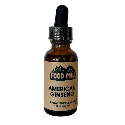 The Food Mill, American Ginseng Liquid Extract