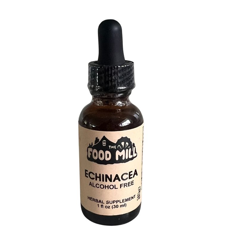 The Food Mill, Echinacea Liquid Extract Alcohol-Free