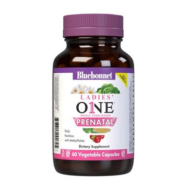 Bluebonnet, Ladies' One Prenatal, 60 Veg Caps Bluebonnet, Ladies' One Prenatal, 60 Veg Caps