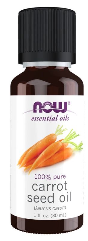 Now, 100% Pure Carrot Seed Oil 1 fl oz Now, 100% Pure Carrot Seed Oil 1 fl oz