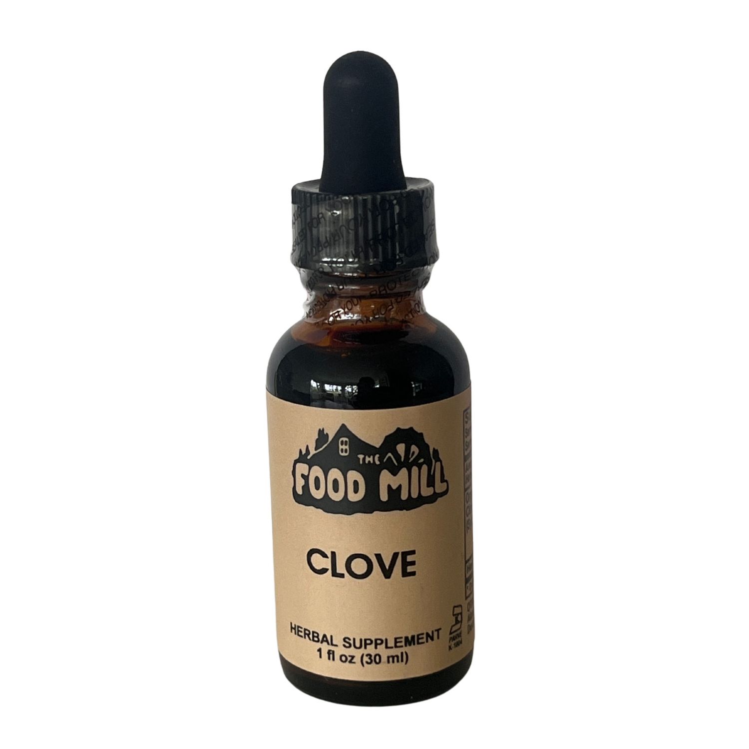 The Food Mill, Clove Liquid Extract 1 oz