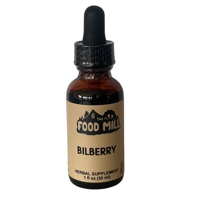 The Food Mill, Bilberry Liquid Extract 1 oz The Food Mill, Bilberry Liquid Extract 1 oz