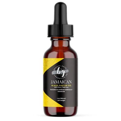 Beauty Gate Cosmetics, Pure Jamaican Black Castor Oil, 4 fl. oz.