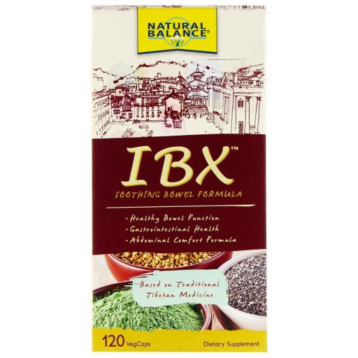 Natural Balance IBX Soothing Bowel Formula, 120 Veggie Caps Natural Balance IBX Soothing Bowel Formula, 120 Veggie Caps