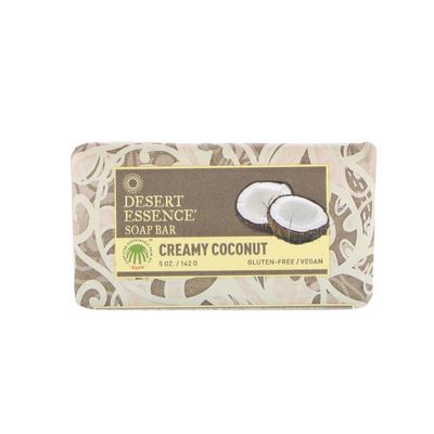 Desert Essence, Creamy Coconut Soap Bar, 5 oz.