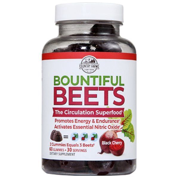 Country Farms, Bountiful Beets Gummies, 60 Count