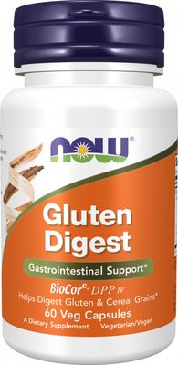 Now, Gluten Digest 60 Veg Caps