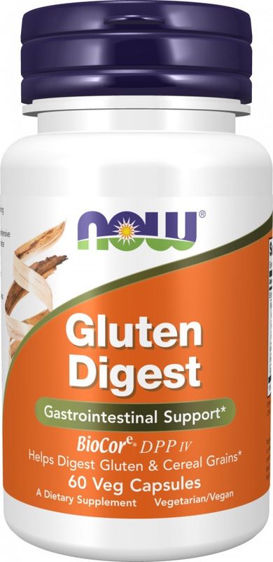 Now, Gluten Digest 60 Veg Caps