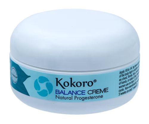 Kokoro, Balance Cream Natural Progesterone 2oz