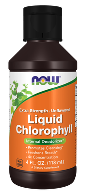 Now Supplements, Extra Strength Unflavored Liquid Chlorophyll 4 Oz.