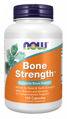 Now Supplements, Bone Strength, 120 Caps