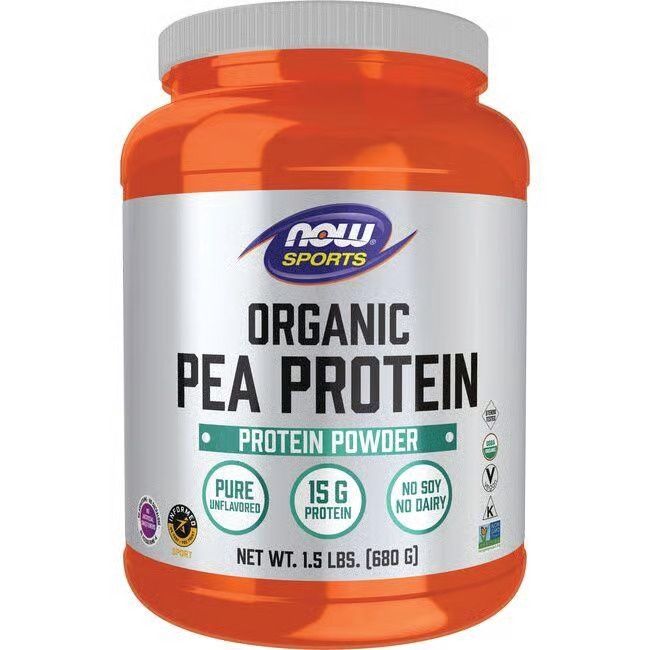 Now Sports, Organic Pea Protein, 1.5 lbs. Now Sports, Organic Pea Protein, 1.5 lbs.
