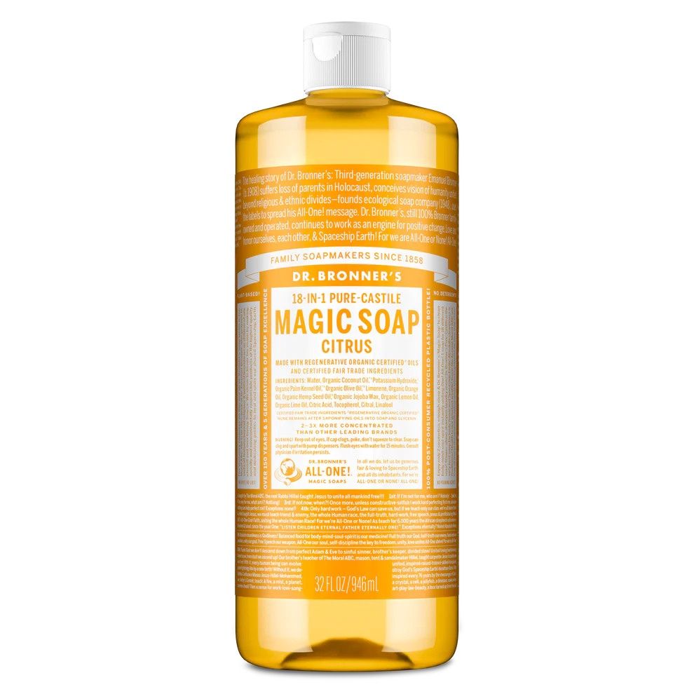 Dr Bronners, Magic Soap Citrus 32 fl. oz