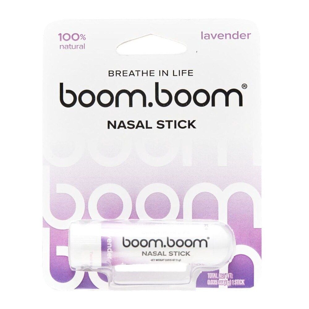 boom.boom, Nasal Stick, 100% Natural Lavender, 1 Stick boom.boom, Nasal Stick, 100% Natural Lavender, 1 Stick