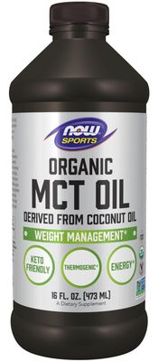 Now Supplements, Organic MCT Oil 16fl oz