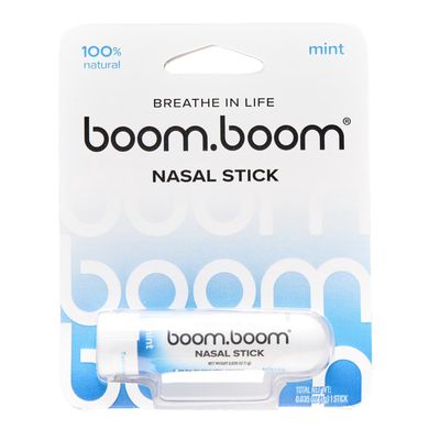 boom.boom, Nasal Stick, 100% Natural Mint, 1 Stick