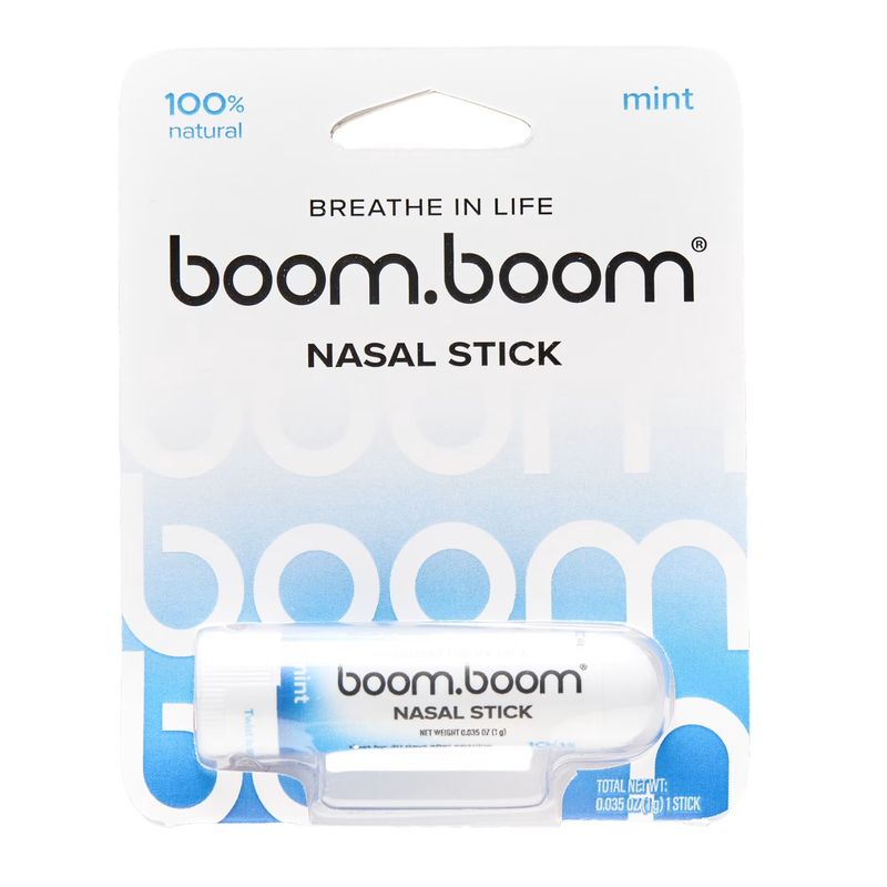 boom.boom, Nasal Stick, 100% Natural Mint, 1 Stick