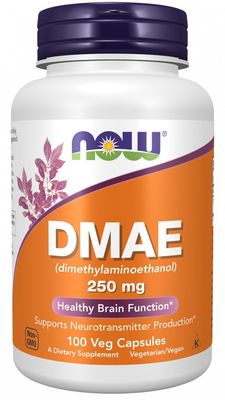 Now Supplements, DMAE 250 MG 100 Veg Caps