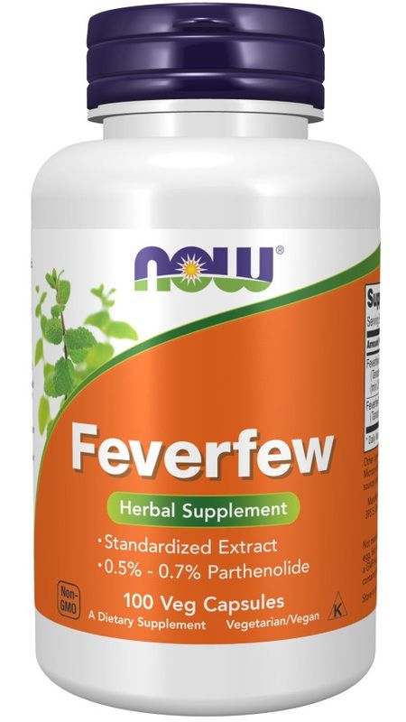 Now Supplements, Feverfew 100 veg caps