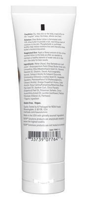 NOW Solutions, Shea Butter Lotion, Intense Moisture for Extremely Dry Rough Skin, 4-Ounce